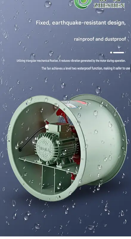 Mixed Flow Fan, Stainless, Steel - view 4
