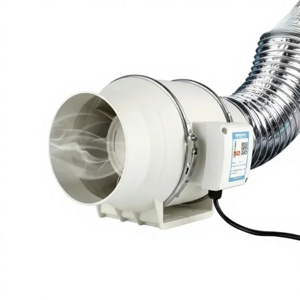 Mixed Flow Inline Fan, 1-Year, HVAC