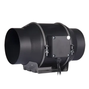 Mixed Flow Inline Fan, 220 V, Plastic