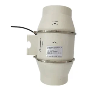 Mixed Flow Inline Fan, ABS, Electric