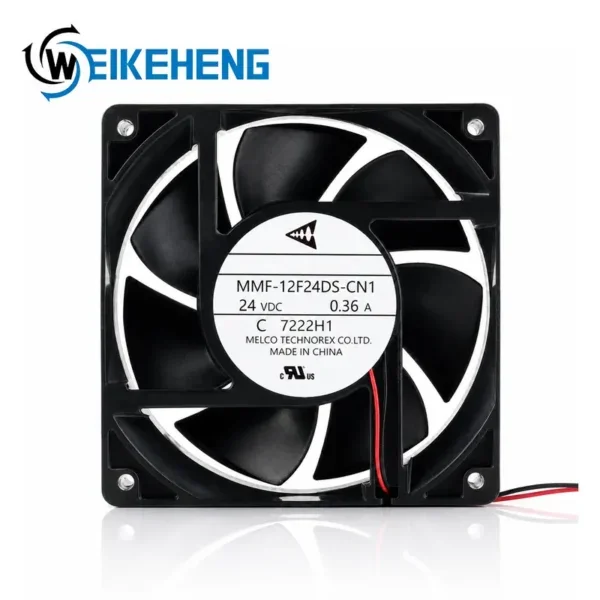 Mmf-12f24ds-cn1 Axial Fan, MELCO, TECHNOREX, 24VDC, 12CM