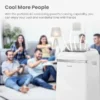 Mobile Air Conditioner, 10000BTU, Portable, Plastic - view 2