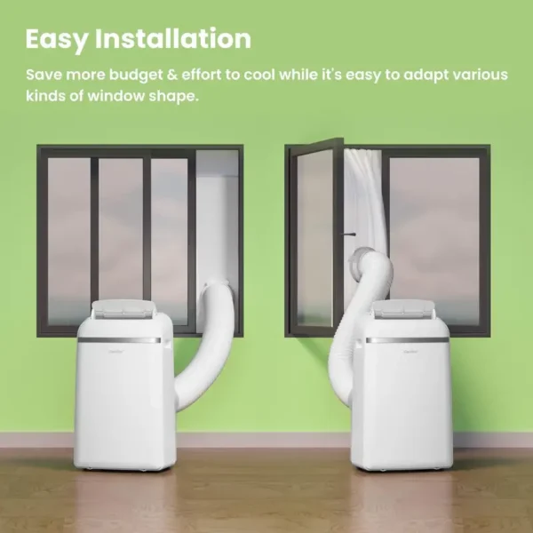 Mobile Air Conditioner, 10000BTU, Portable, Plastic - view 6