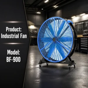 Mobile Hvls Industrial Fan, GIMEFAN, BF-900, 900mm, 500W