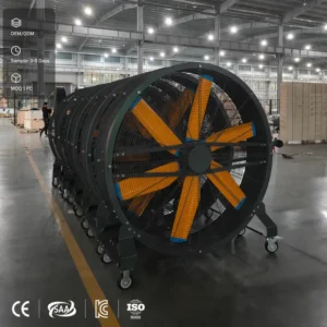 Mobile Movable Brushless Fan, 1500mm/2000mm, 110 V