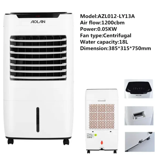 Mode Swamp Cooler, AOLAN, 3-Wind - view 6