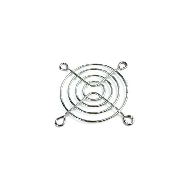 Modern Chrome-plated Metal Fan, 60mm, Iron (Chrome-plated) - view 3