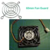 Modern Chrome-plated Metal Fan, 60mm, Iron (Chrome-plated) - view 6