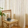 Modern Stripe Design Curtain, 100% Polyester, Pinch Pleat - view 2