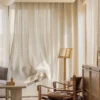 Modern Stripe Design Curtain, 100% Polyester, Pinch Pleat - view 4