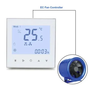 Modulating Fan, 0-10V, 95~240VAC, ABS Plastic