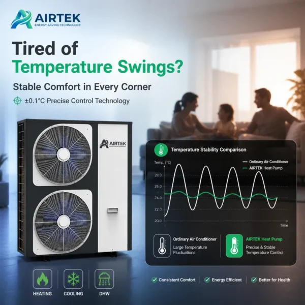 Monobloc Heat Pump, DHW, WIFI, EVI, Inverter - view 3