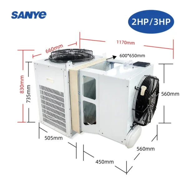 Monoblock Refrigeration Unit, 110V, customization - view 5
