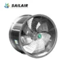 Motorized Pipe Ring-flow Fan, Axial, 110V-415V, Electric