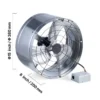Mount Attic Exhaust Fan, 1300, CFM, 185 - view 4
