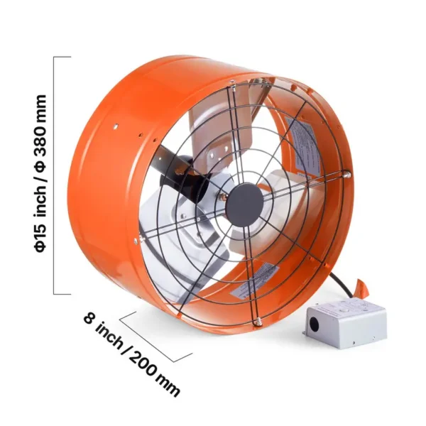 Mount Attic Exhaust Fan, 1650, CFM, 236 - view 5