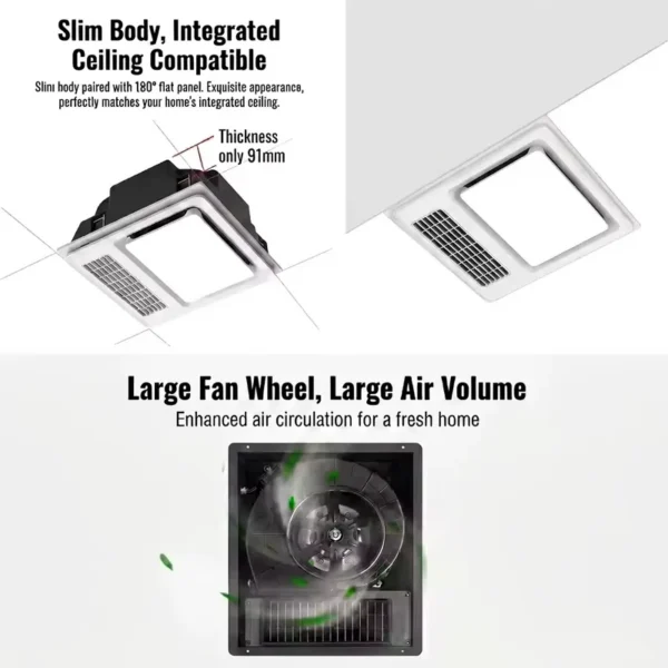 Mount Cool Wind Fan, Ceiling, LED - view 5