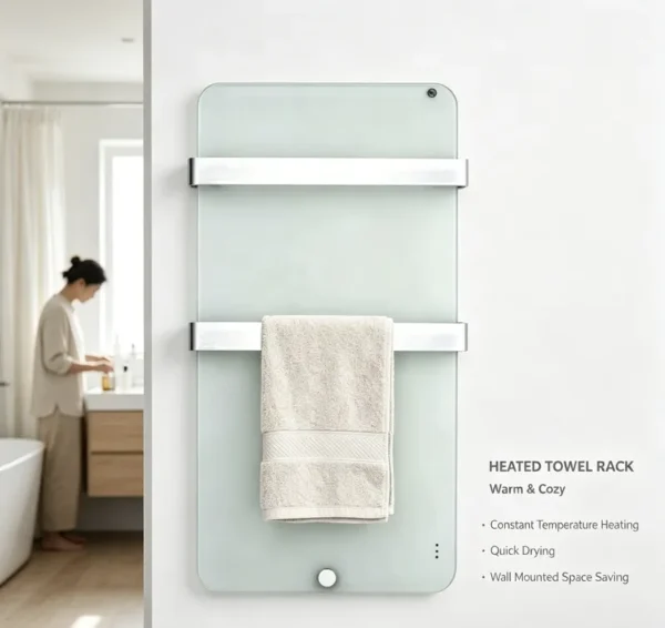Mount Electric Towel Warmer, 220V, Wall