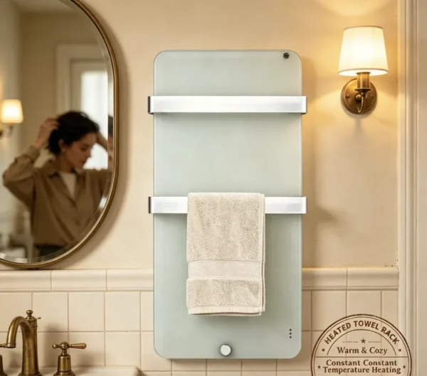 Mount Electric Towel Warmer, 220V, Wall - view 4
