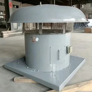 Mounted Axial Exhaust Fan, Roof, 120 V, Electric