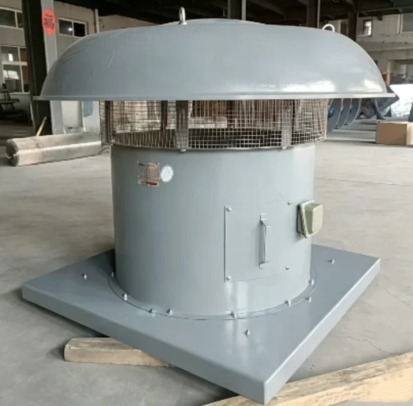 Mounted Axial Exhaust Fan, Roof, 120 V, Electric