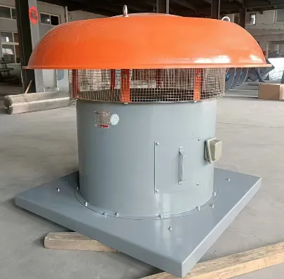 Mounted Axial Exhaust Fan, Roof, 120 V, Electric - view 6
