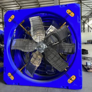 Mounted Axial Exhaust Fan, Wall, Stainless, Steel