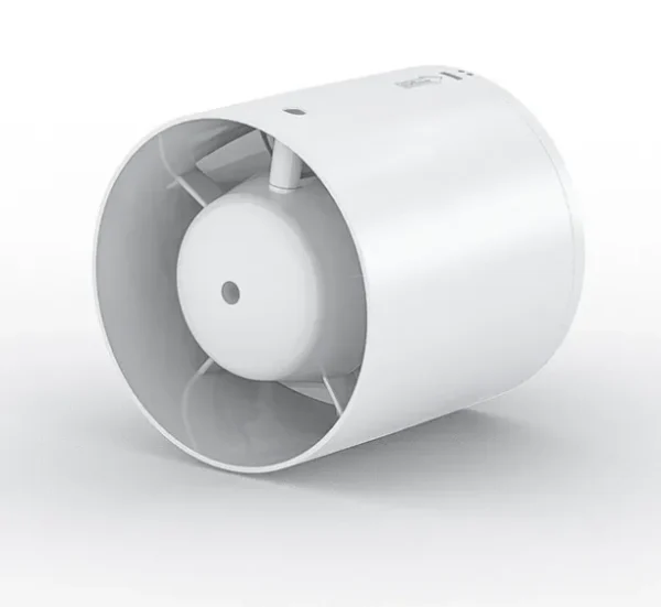 Mounted Bathroom Air Extractor, Wall, Inline, Centrifugal - view 5