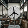 Mounted Electric Metal Fan, 750mm, Wall - view 6