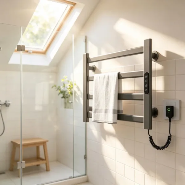 Mounted Electric Towel Warmer, Wall, Mild Steel, XY-G303 - view 4