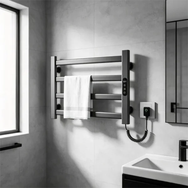 Mounted Electric Towel Warmer, Wall, Mild Steel, XY-G303 - view 5