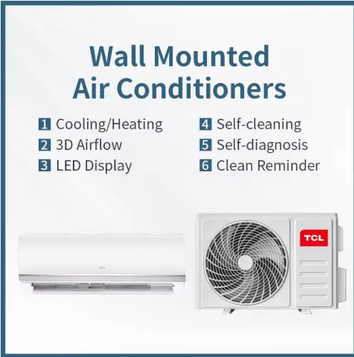 Mounted Inverter Air Conditioner, TCL, 9000/12000btu, Wall - view 6
