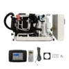 Mounted Marine Air Conditioner, Wall, 9000, 115V/220V, R32 - view 2