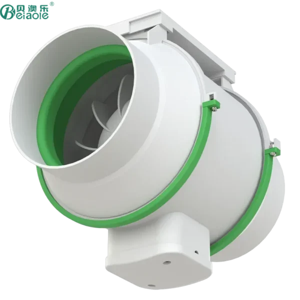 Mounted Oblique Flow Fan, 220V, 4inches, Ceiling