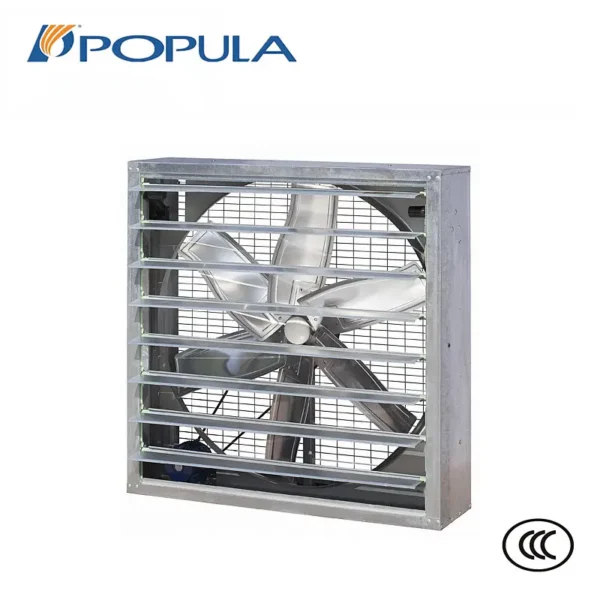 Mounted Shutter Axial Fan, Wall, 220, Electric - view 2