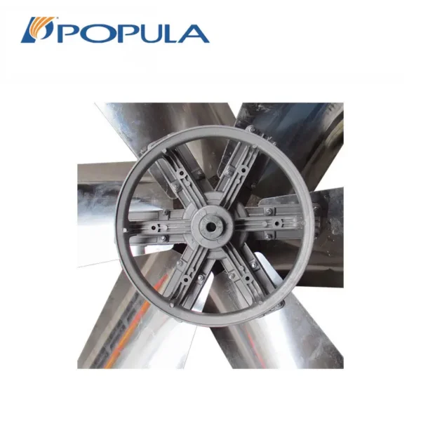Mounted Shutter Axial Fan, Wall, 220, Electric - view 6