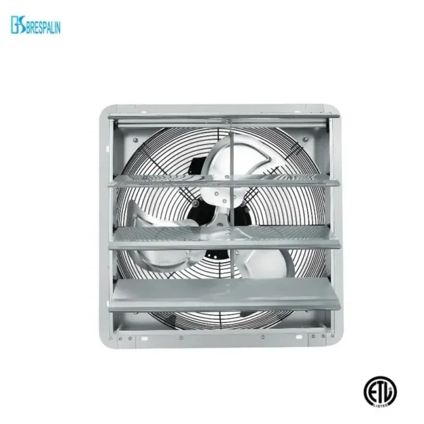 Mounted Shutter Exhaust Fan, Wall, ETL - view 5