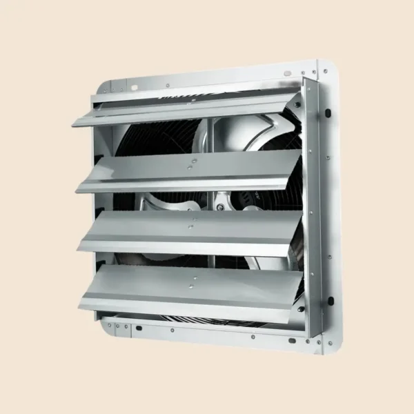 Mounted Shutter Exhaust Fan, Wall, ETL - view 6