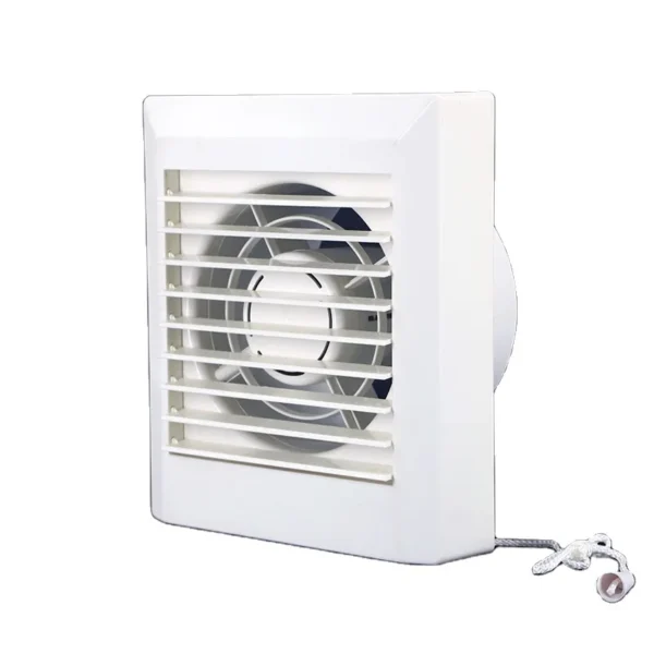 Mounted Ventilation Exhaust Fan, Wall, 110 V, Electric