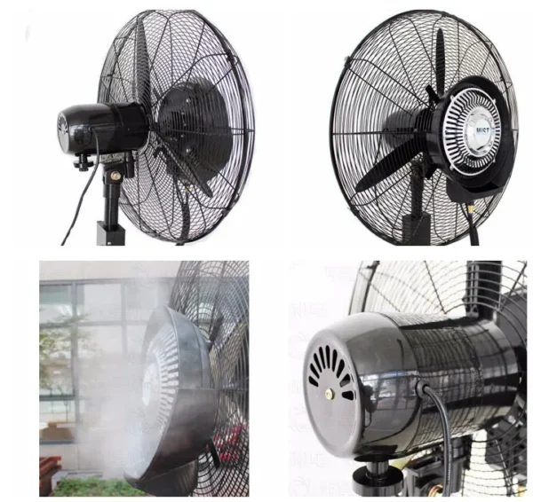Mounted Water Spray Fan, 26", Wall - view 2