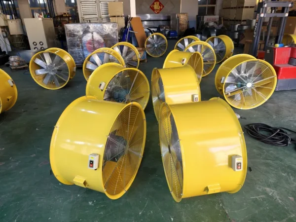 Movable Axial Fan, 380 V, Electric - view 3