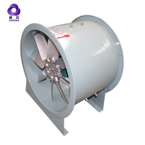 Movable Portable Ventilating Fan, 380v, Stainless Steel - view 5