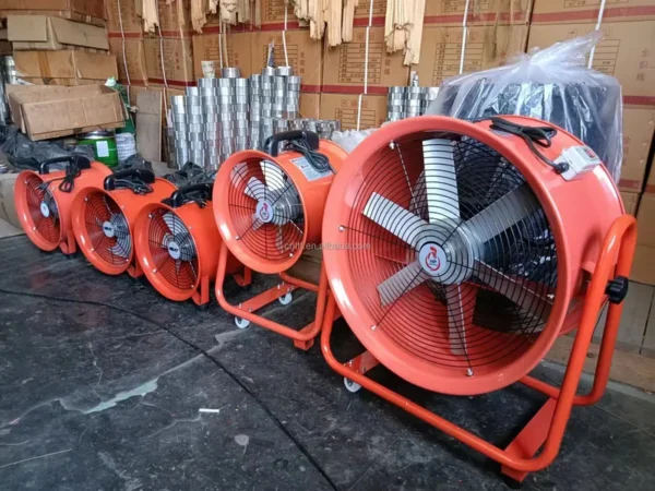 Movable Ventilation Fan, 500mm, 1450rpm, 220V/50Hz - view 5