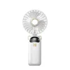 Multi Functional Portable Fan, USB, Lithium battery, ABS - view 3
