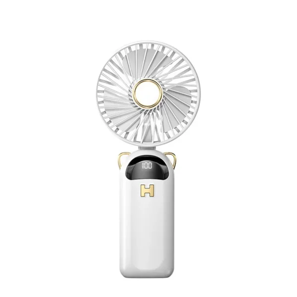 Multi Functional Portable Fan, USB, Lithium battery, ABS - view 3