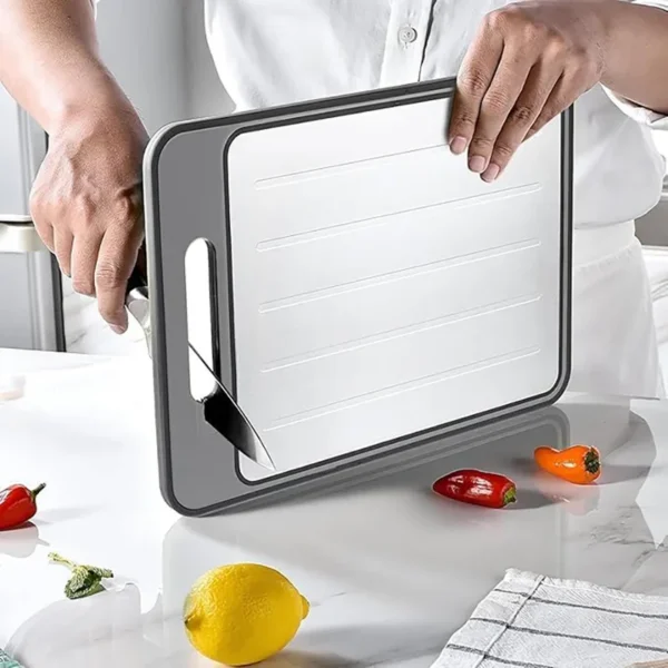 Multi-purpose Food-grade Aluminium Plate, 8.3x12.3'', PP+TPR - view 4