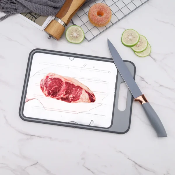 Multi-purpose Food-grade Aluminium Plate, 8.3x12.3'', PP+TPR - view 5