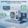 Multi Split Heat Pump, R32, Inverter, Wall, Ceiling - view 3