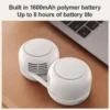 Neck Hang Blade Fan, F2305, Portable, USB - view 5
