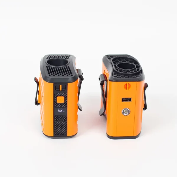 Neck Waist Clip Fan, 10000mAh, Portable - view 3